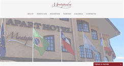 Desktop Screenshot of aparthotelmontepiedra.cl